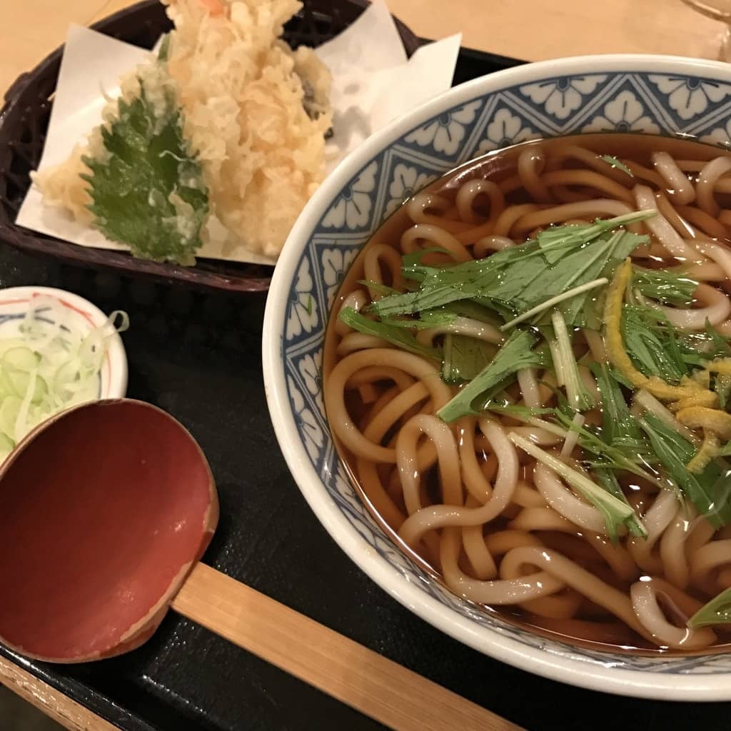 天ぷらうどん