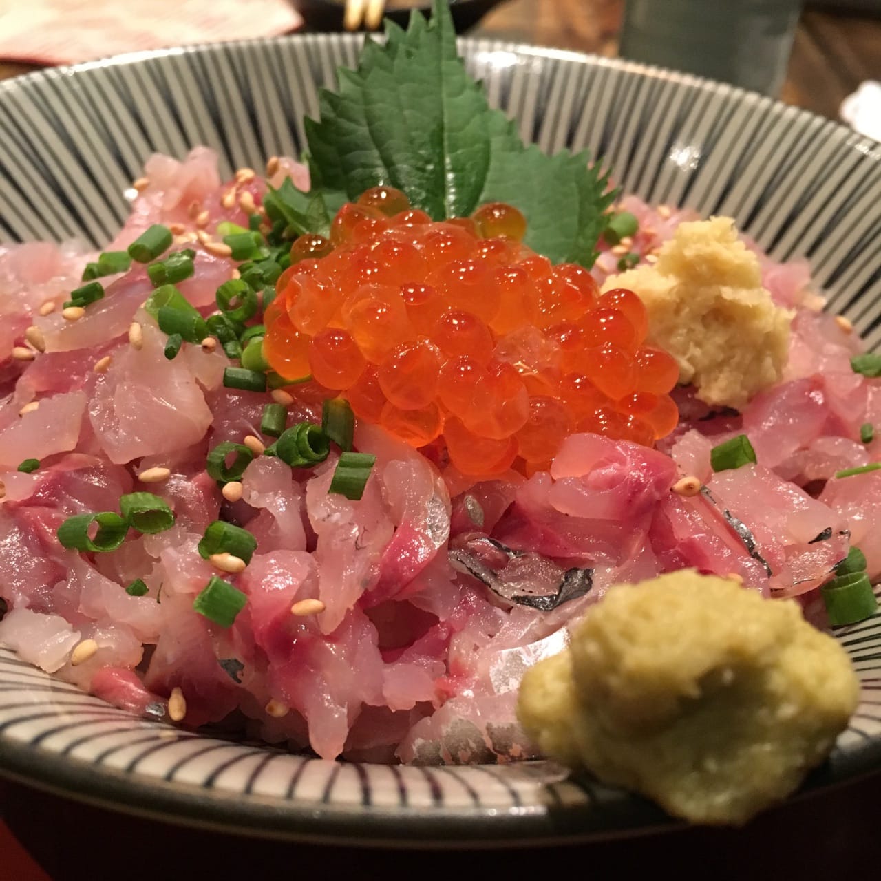 鯵丼